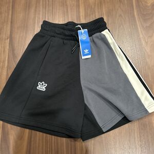 Adidas Womens Black/Grey Originals Colorblock Shorts Size XS New with Tags